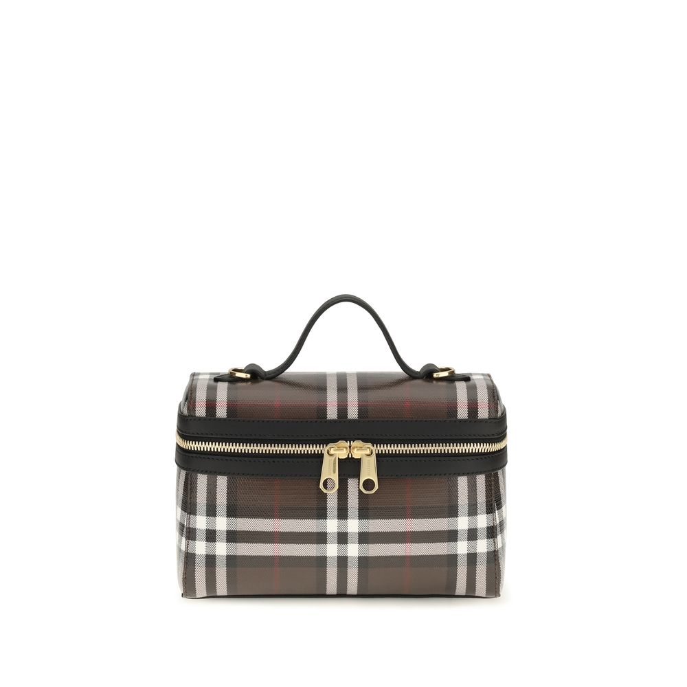 Burberry Brown Cotton Shoulder Bag